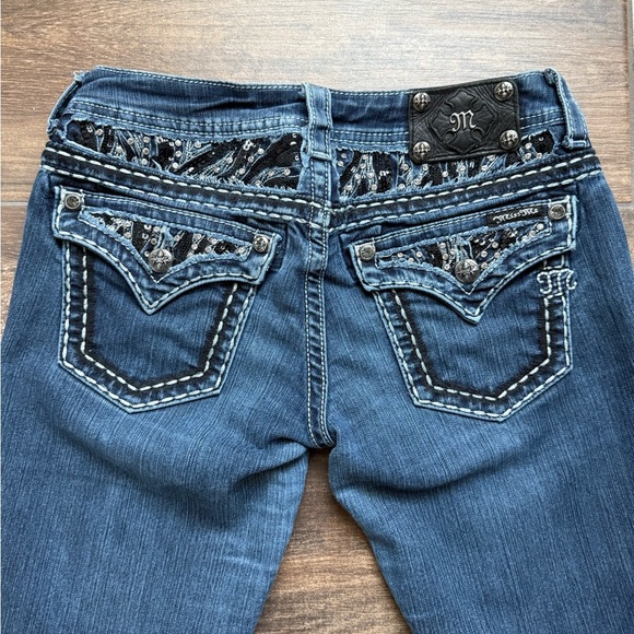 Miss Me Dark Blue Skinny Jeans - Picture 5 of 13